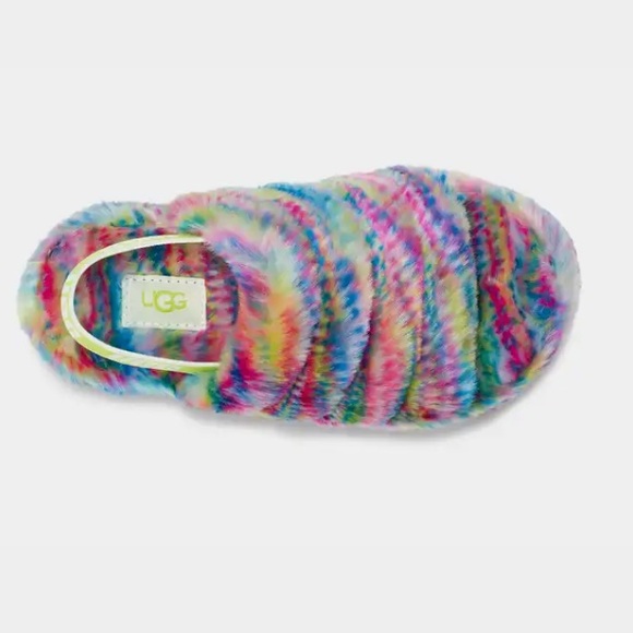 NIB Fluff Yeah Multicolor Pixelate Slides - Picture 7 of 9
